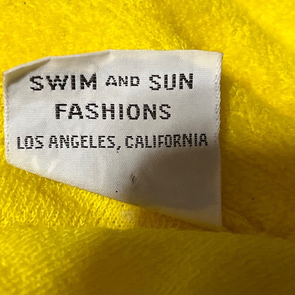 Vintage 70’s DeWeese Design Terry Dress Coverup - Picture 6 of 7